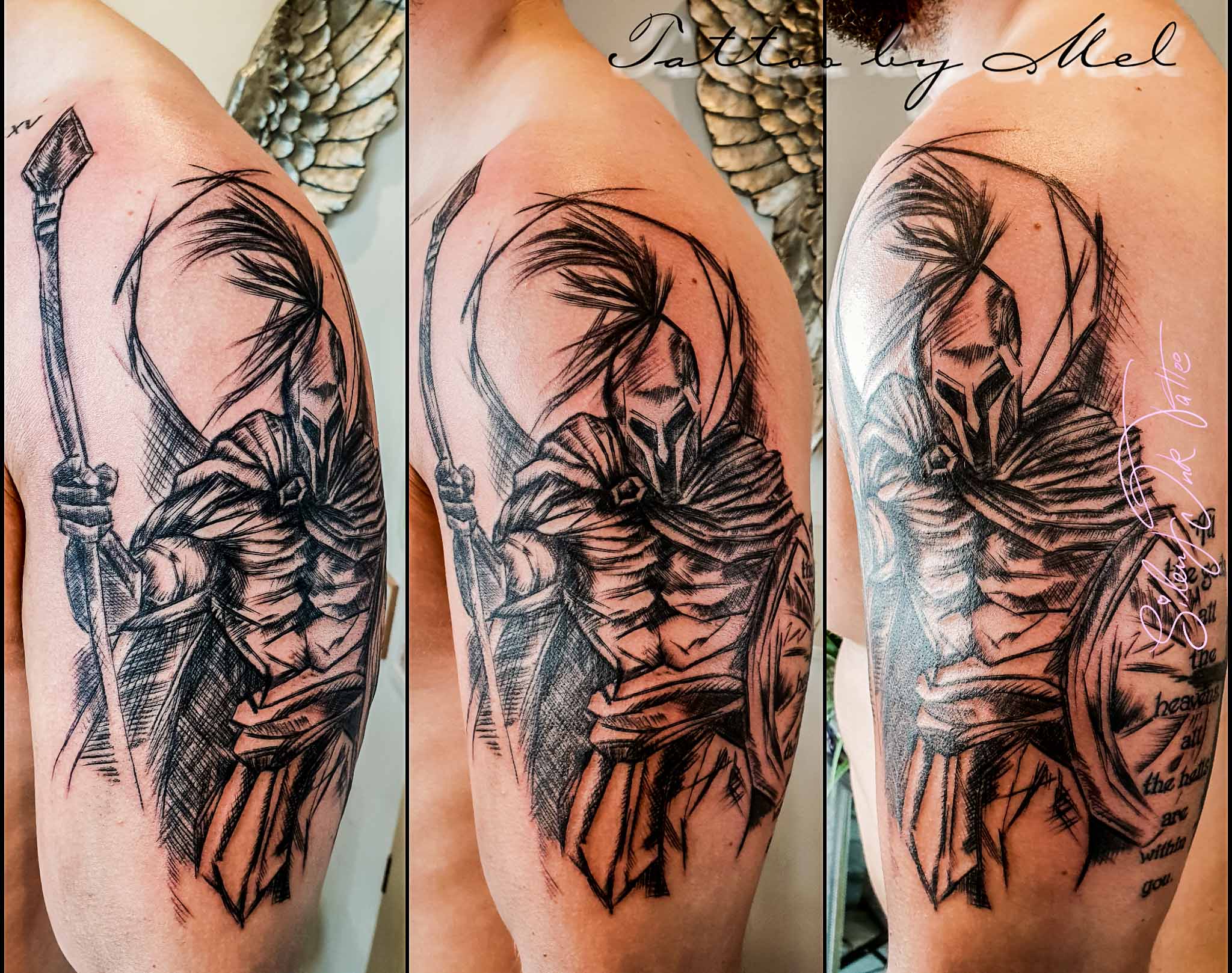 Silent Ink Tattoo, Portrait, Hannover, Mel