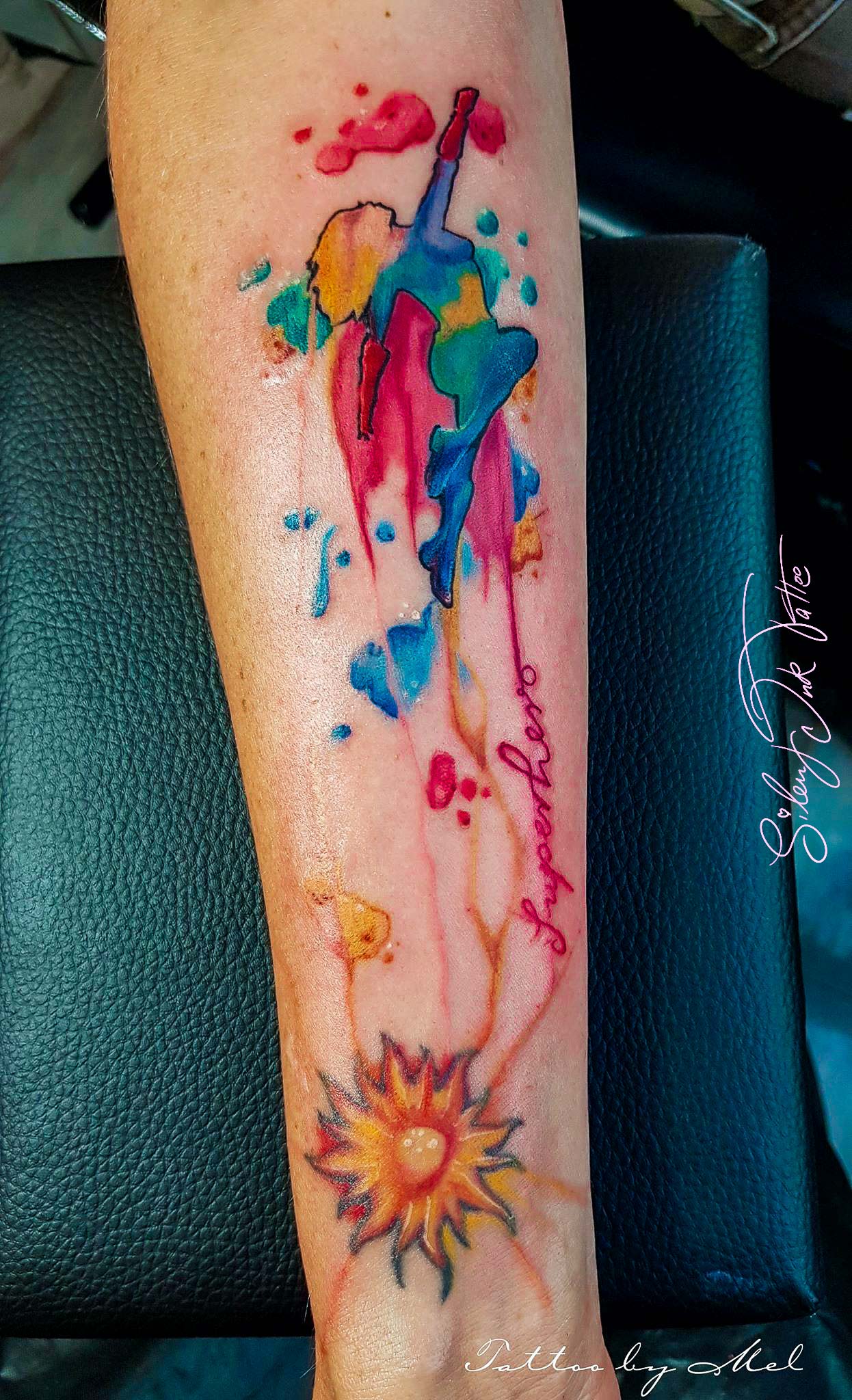 Silent Ink Tattoo - Watercolour, Hannover, Mel, bunt, farbe