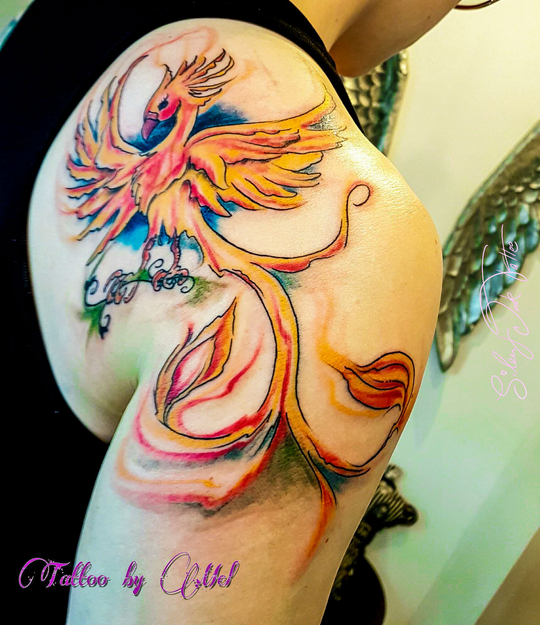 Silent Ink Tattoo - Watercolour, Hannover, Mel, bunt, farbe