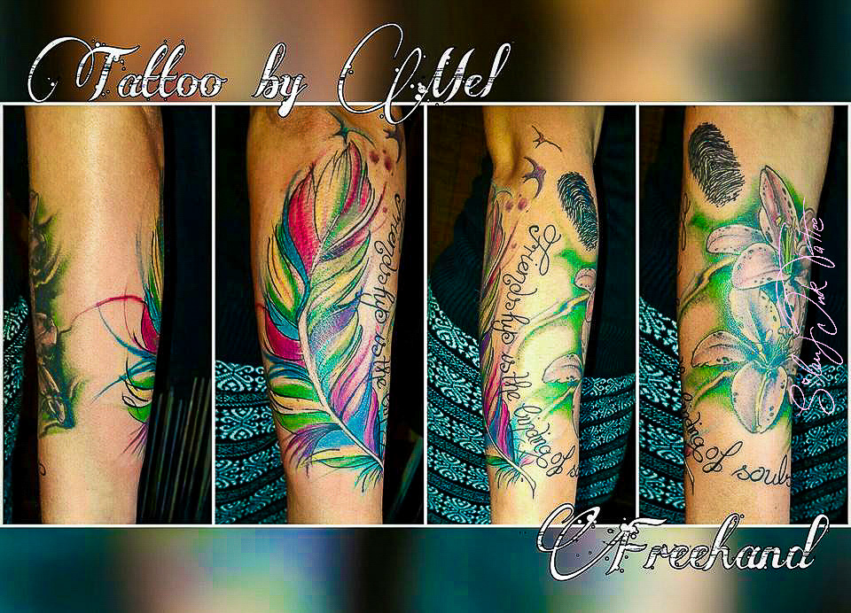Silent Ink Tattoo - Watercolour, Hannover, Mel, bunt, farbe