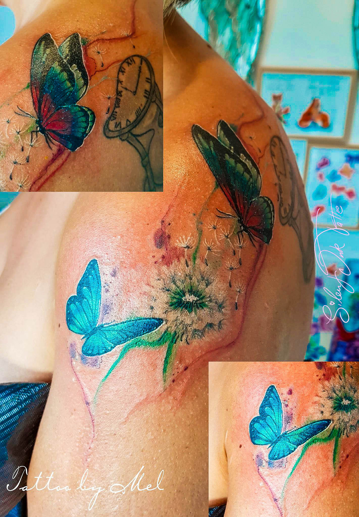 Silent Ink Tattoo - Watercolour, Hannover, Mel, bunt, farbe