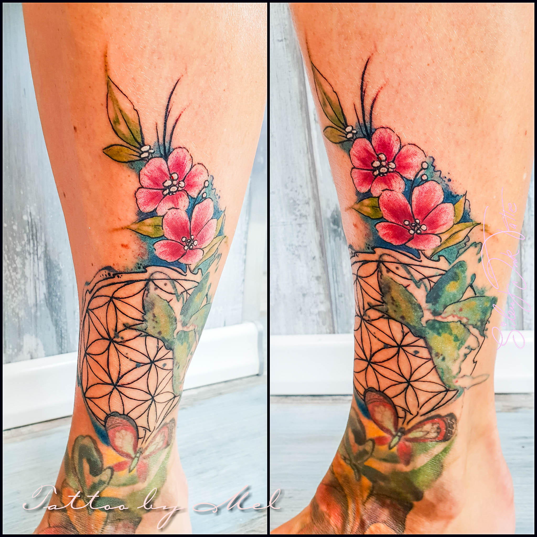 Silent Ink Tattoo - Watercolour, Hannover, Mel, bunt, farbe