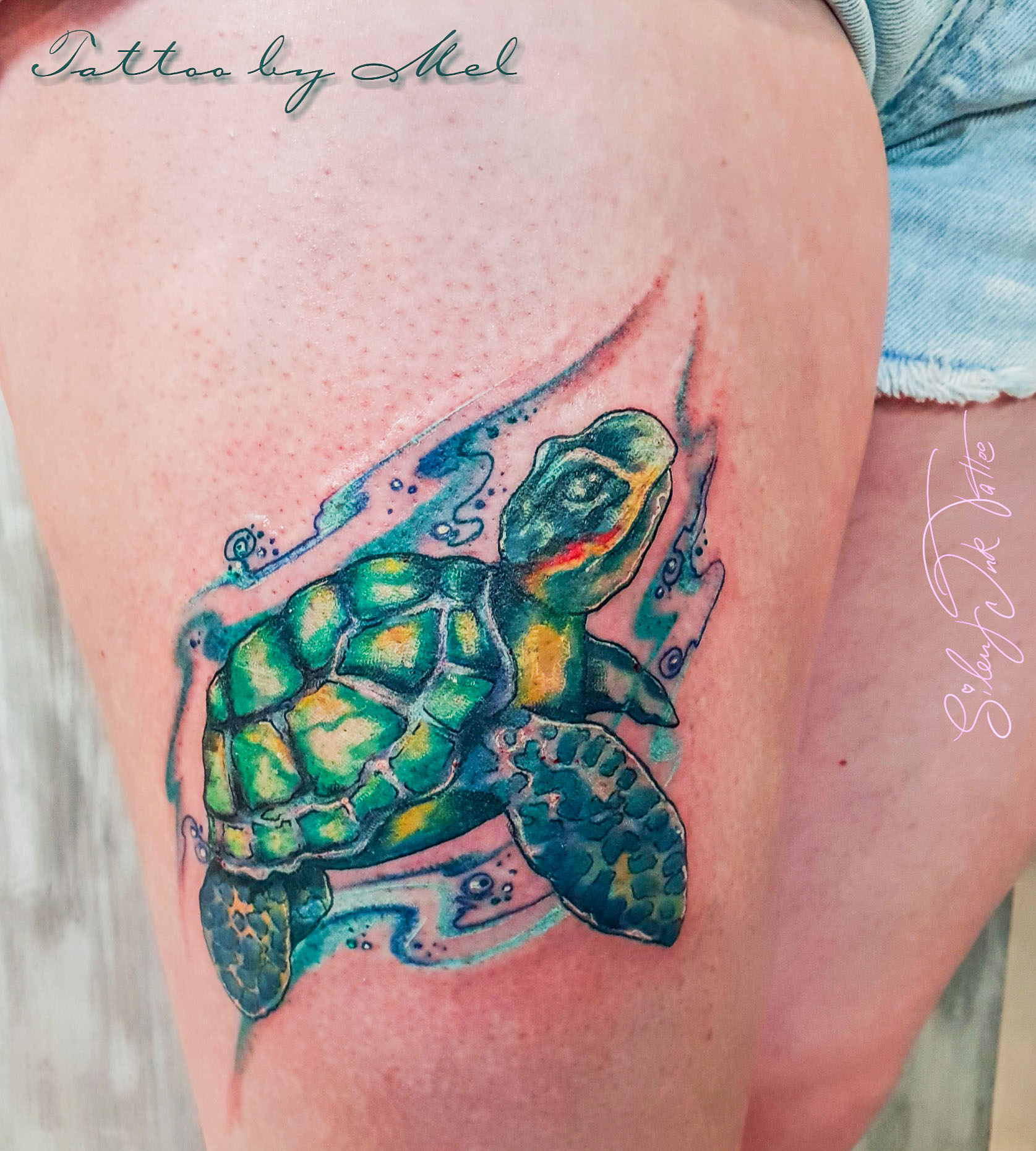 Silent Ink Tattoo - Watercolour, Hannover, Mel, bunt, farbe